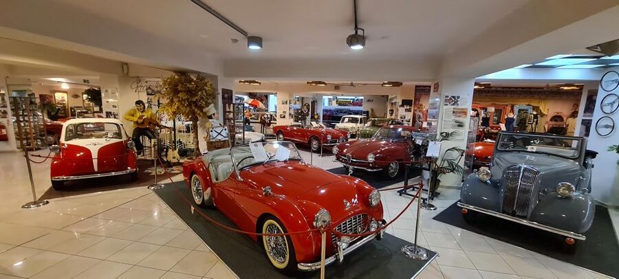Malta Classic Car Collection Museum Entry Ticket - The first cars: Jaguar, Fiat, and the pull of design