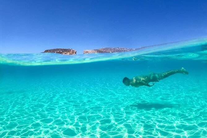 Malta: Comino, Blue Lagoon & Caves - swim, snorkel & slide - Bugibba Jetty and St. Paul’s Island