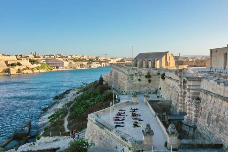 Malta: Game of Thrones Location Yoga Class - The walk from the security gate