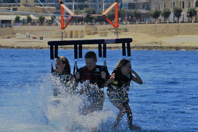 MALTA - Go & Fun Parasailing Free Photos & Videos - Who will enjoy this most?