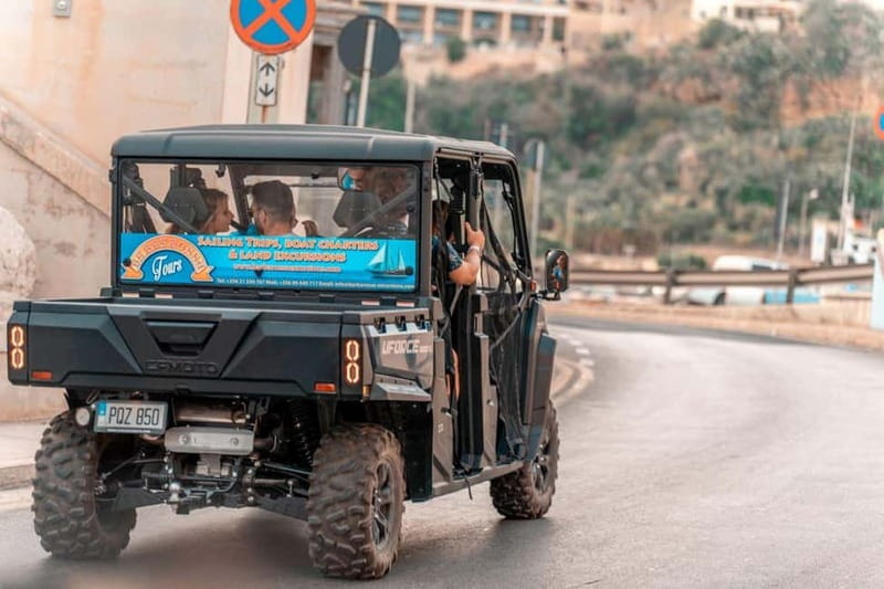 Malta: Gozo Buggy Tour with Lunch, Boat Cruise and Transfers - From Malta hotels to Mgarr Harbour