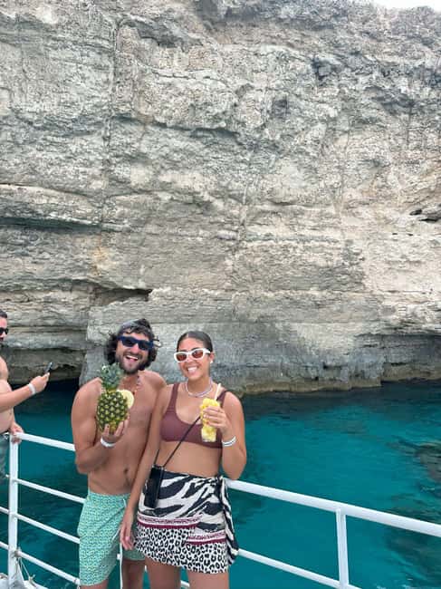 Malta: Gozo, Comino, Blue & Crystal Lagoon, & Caves Cruise - Santa Maria caves and Comino’s coastal views