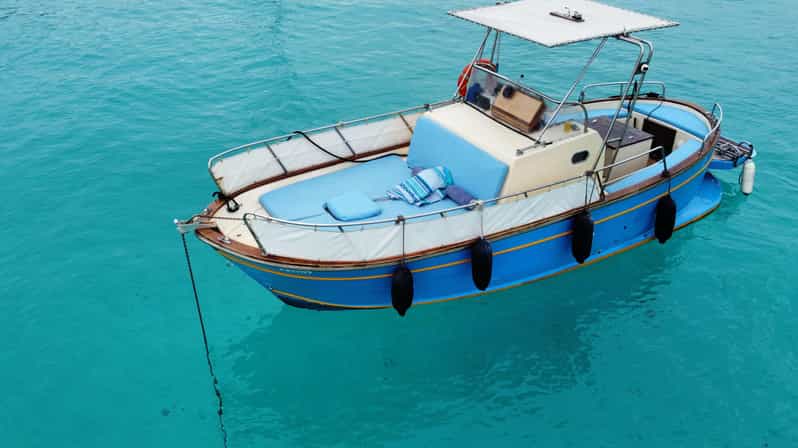Malta Gozo & Comino: Boat Tour Best Price w/inclusions 4 hrs - Crystal Lagoon: clear water and cave exploring