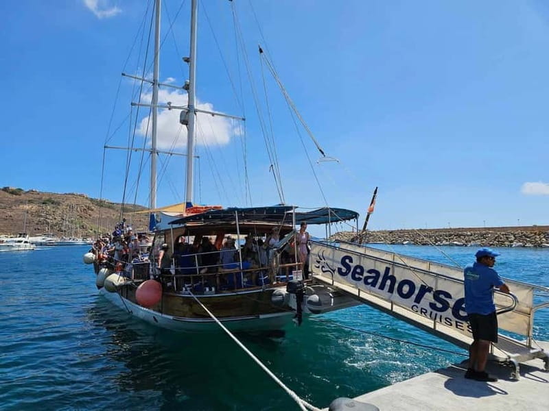 Malta: Gozo, Comino Island and Blue Lagoon Cruise - A quick look at Crystal Lagoon