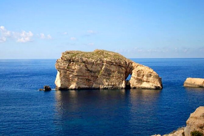 Malta: Gozo Full Day Buggy Tour with lunch and Comino Stop - Dwejra Bay and the coast near Xlendi