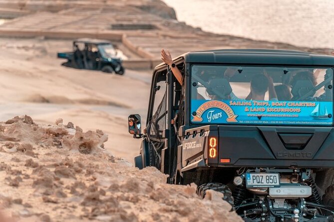 Malta: Gozo Full Day Buggy Tour with lunch and Comino Stop - Salt pans, Xwejni Bay, and time in the sea