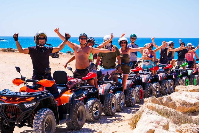 Malta: Half-Day Quad Bike Adventure Tour Including Transfers - White Tower Bay and the northern coast