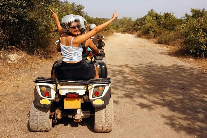 Malta: Half-Day Quad Bike Adventure Tour Including Transfers - Armier Bay and the seasonal swim stop