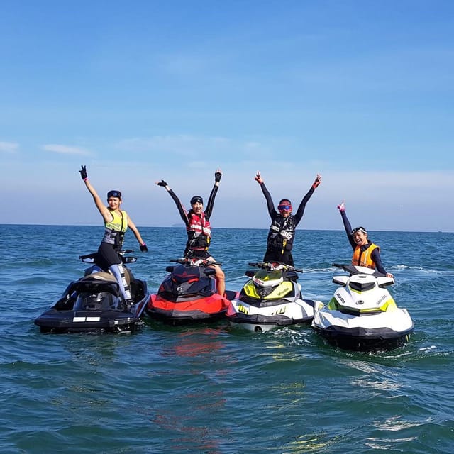 Malta: Jet Ski Rental - Riding from St George’s Bay