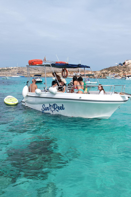 Malta: Private Boat Trip to Comino, Blue Lagoon & Gozo - Ħalfa Rock and the Gozo side of the trip