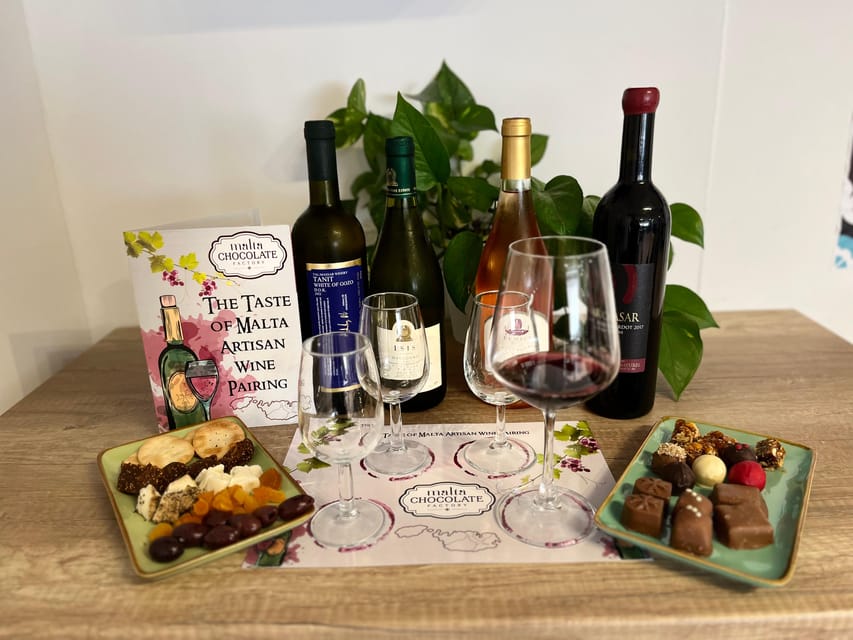 Malta: The Taste of Malta Artisan Wine Pairing - Handmade chocolate and the pairing that divides opinion