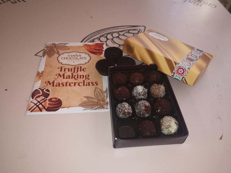 Malta: Truffle Making Master Class - What you take home in the gift box
