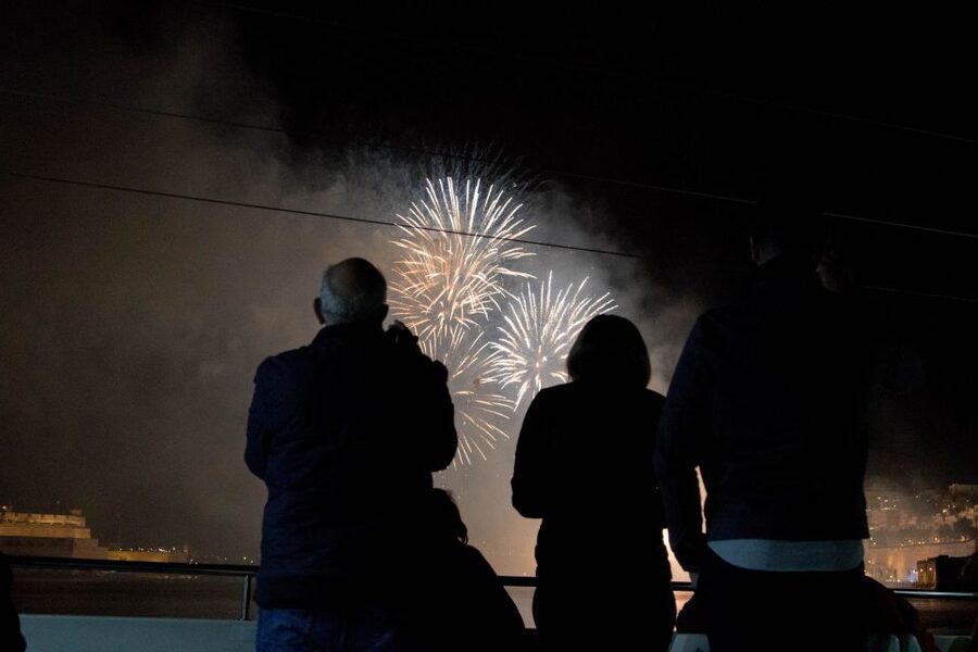 Malta: Valletta, Sliema, Bugibba Fireworks Festival Cruise - The route past St Julians and Sliema