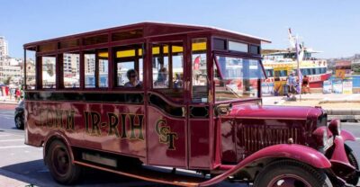 Vintage Bus Ride through the Three Cities