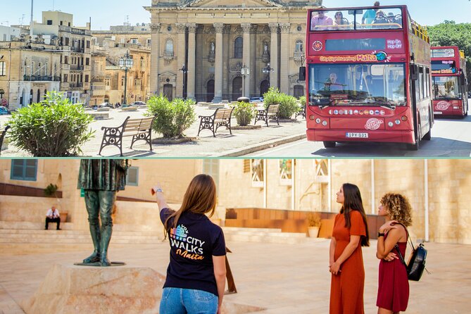 Malta: Walking Tour + Hop-on Hop-off Bus Tour + Boat Tour - Fortifications that explain Malta’s past