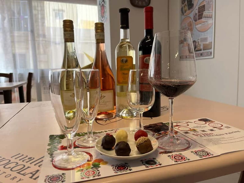 Malta: Wine and Chocolate Pairing Experience - A short lesson with useful local context