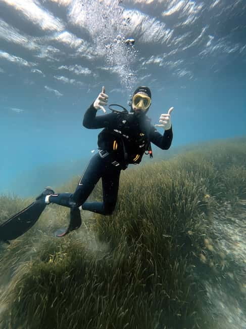 Malte : Baptême de plongée sous-marine en Français - About 40 minutes underwater at a maximum of 12 meters
