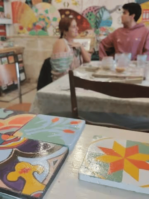 Maltese Tile - Souvenir painting workshop with local - What the $41 price really buys you