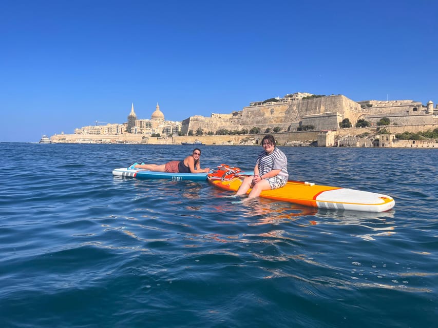 Manoel Island SUP Adventure - Time to try SUP tricks and yoga positions