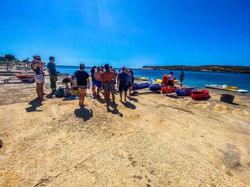 Marsaskala: Paddle Boat Rental in St. Thomas Bay - Setting out from St. Thomas Bay