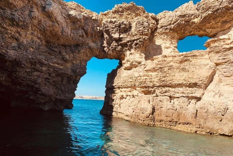 Mellieha: 1:00pm Speedboat round Comino Caves 2h Blue Lagoon - The Blue Lagoon stop: two hours in the busiest place