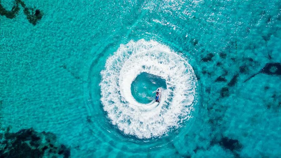 Mellieha: Jet Ski Rental - Sharing the ride with a passenger