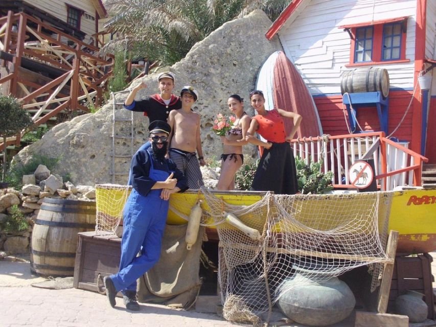 Mellieha: Popeye Village Entry Ticket - Summer swimming at Anchor Bay