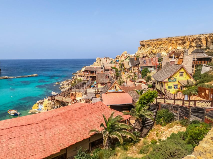 Mellieha: Popeye Village Malta Filmset Entry Ticket - Meeting Popeye, Olive Oyl, and the gang