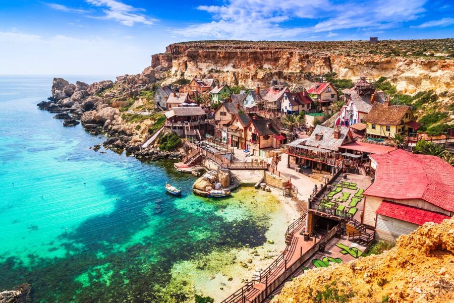Mellieha: Popeye Village with Optional Private Transfers - Make a movie and see it on the big screen