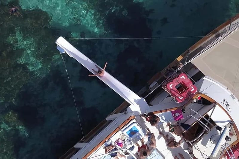 Mellieha: Round Comino, Blue Lagoon & Gozo Cruise with Water - Crystal Lagoon and the water slide