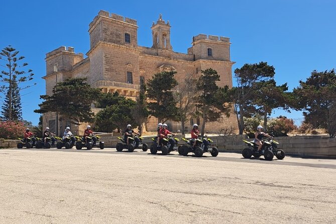 North Malta Quad Bike Tour with Land or Sea Views and Swimming - The Red Tower on Melliehas High Ground