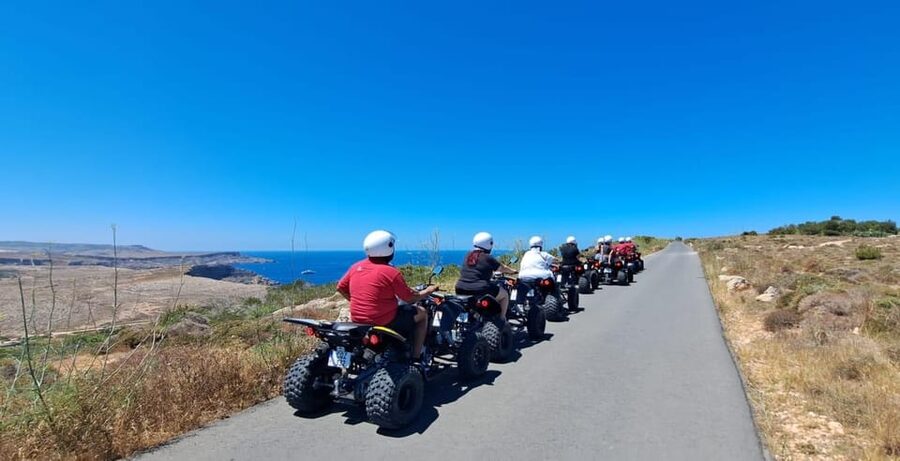 North Malta: Quad Bike Tour with Scenic Land, Sea & Swimming - Selmun and Fort Campbell set the tone