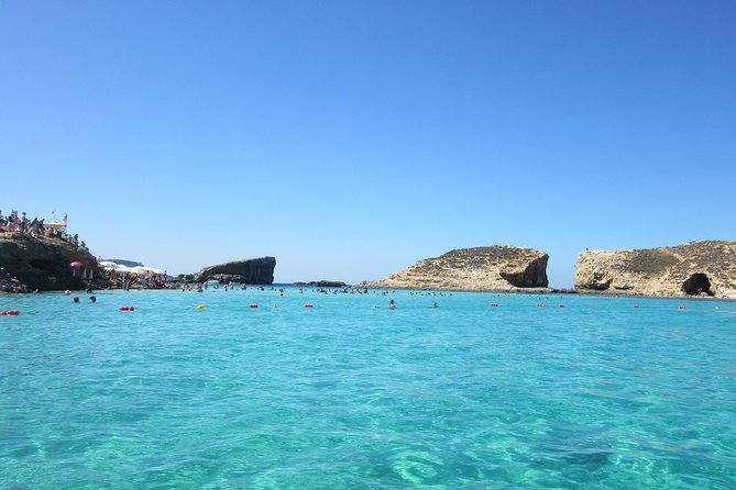 Okikoki Banis - Comino Blue Lagoon Speedboat Trip- Fast Ferry - Malta’s eastern coast from the water