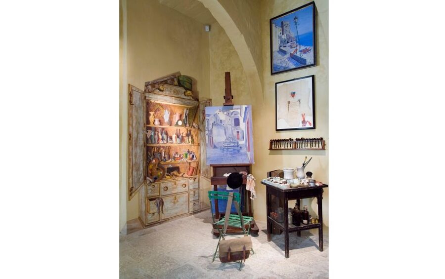 Palazzo Falson Historic House Museum entrance ticket - Finishing on the upper terrace