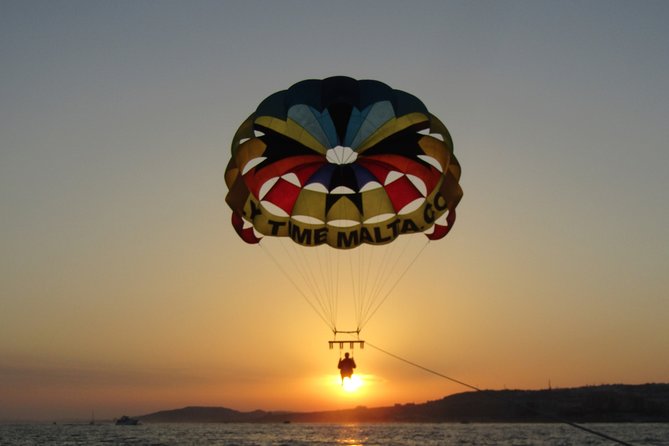 Parasailing Malta - Taking off from Spinola Jetty in St Julian’s