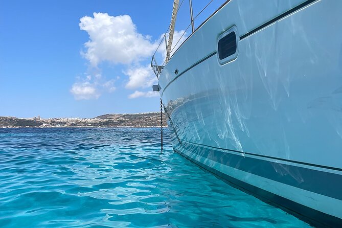 Private 8 Hours Boat Charter Trip in Malta - Crystal Lagoon offers a quieter second swim