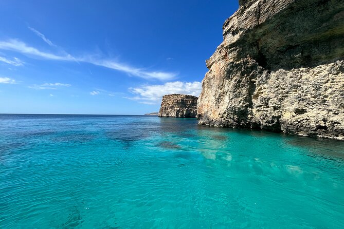 Private Boat Charter Blue Lagoon Crystal Lagoon and Comino - Weather, swimming, and what to clarify