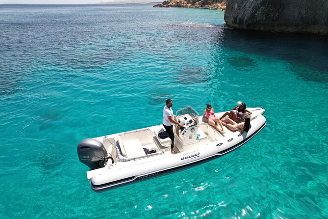 Private Boat Charter Comino, Blue Lagoon, Crystal Lagoon, Gozo - Marks & Dukes Window and Smugglers Cave
