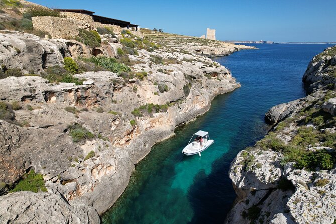 Private Boat Charter Comino, Blue Lagoon, Crystal Lagoon, Gozo - Crystal Lagoon for snorkeling and shallow water