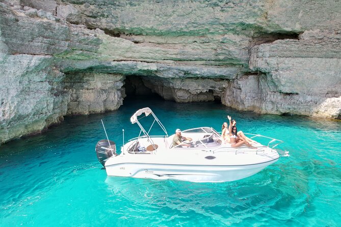 Private Boat Charter Comino, Blue Lagoon, Crystal Lagoon, Gozo - Leaving Sliema for the Maltese coast