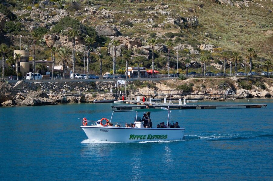 Private Boat Charter - Comino/Parts of Gozo - Comino’s Crystal Lagoon and Blue Lagoon