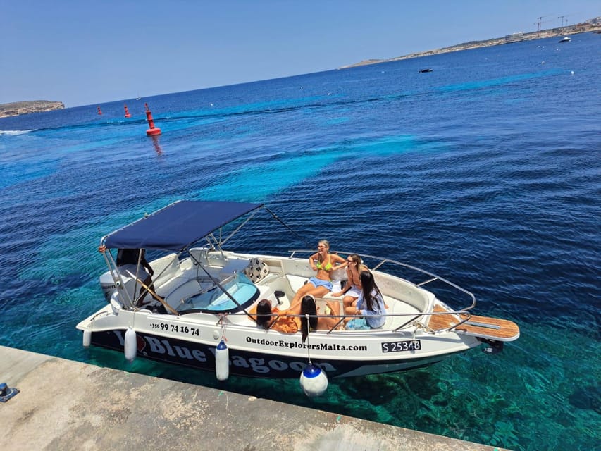 Private Boat Tour: Discover Comino's Blue and Crystal Lagoon - Key points to know before you go
