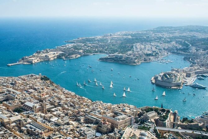 Private Boat Tour of the Grand Harbour on the Island of Malta - Valletta’s walls from the water