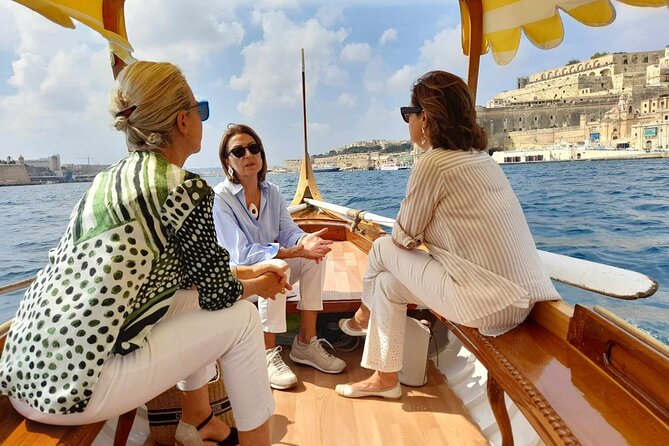 Private Boat Tour of the Grand Harbour on the Island of Malta - Fort St Elmo and the entrance to Valletta