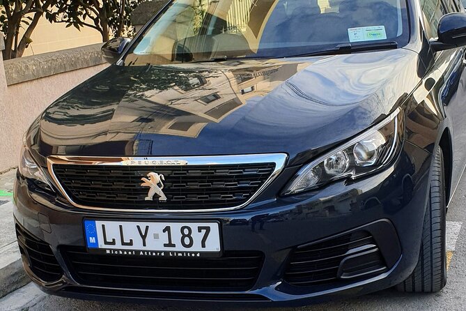 Private Malta Airport Cab to Sliema/St Julians/Gzira or Valletta - What the standard car can really carry