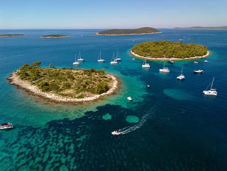 Private Speedboat Tour: Blue Lagoon & 3 Islands from Split - Blue Lagoon is the main swimming stop