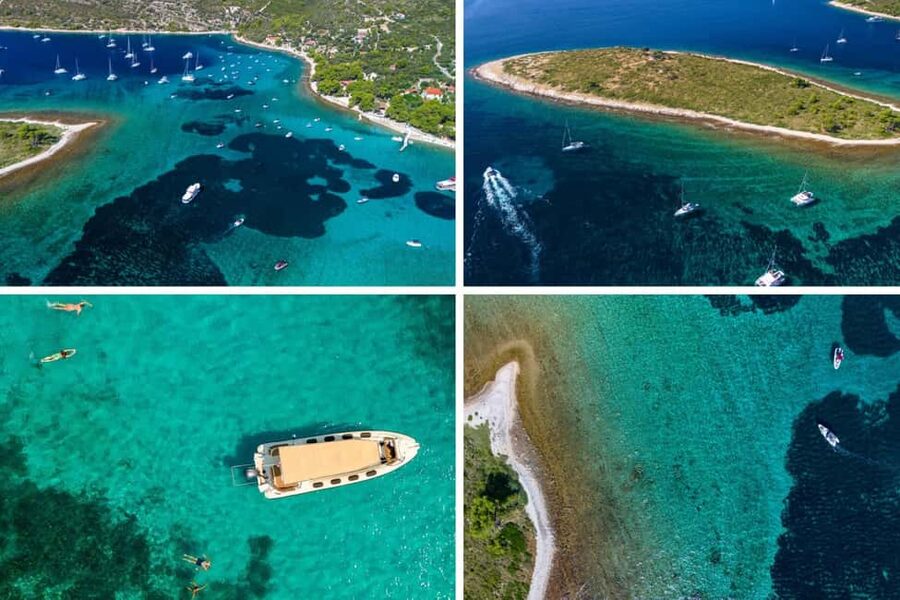 Private Speedboat Tour: Blue Lagoon & 3 Islands from Split - Trogir brings stone lanes before the sea