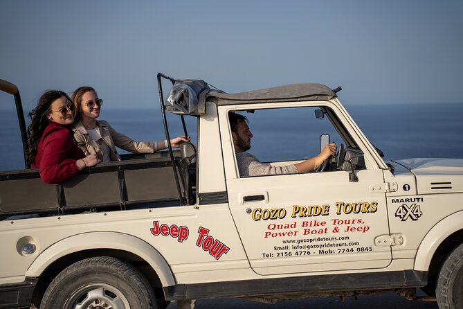Private UTV Tour in Gozo (Full Day) - Ramla Bay and the red sands of northern Gozo