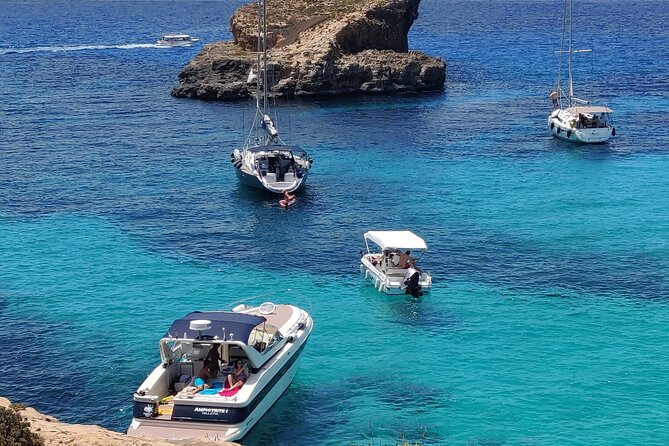 Private Yacht Charter in Malta, Gozo & Comino - Full Day - L-Aħrax and the Smugglers Cave photo stop