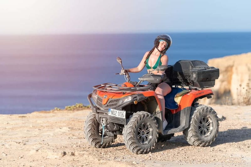 Quad Bikes Rental in Gozo (With GPS Map Included) - Sharing one quad between two people